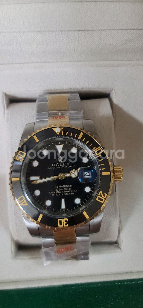 [새제품 총2개] 롤렉스 남성 고급 오토시계 40mm--3