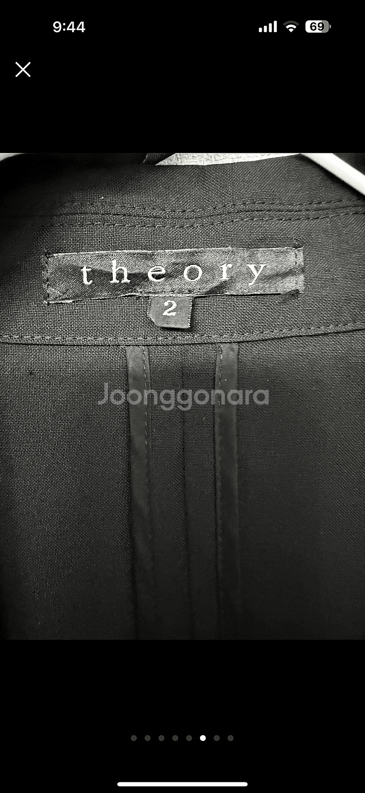 정품 Theory 날씬핏 자켓 블레이져 정가 80 만--3