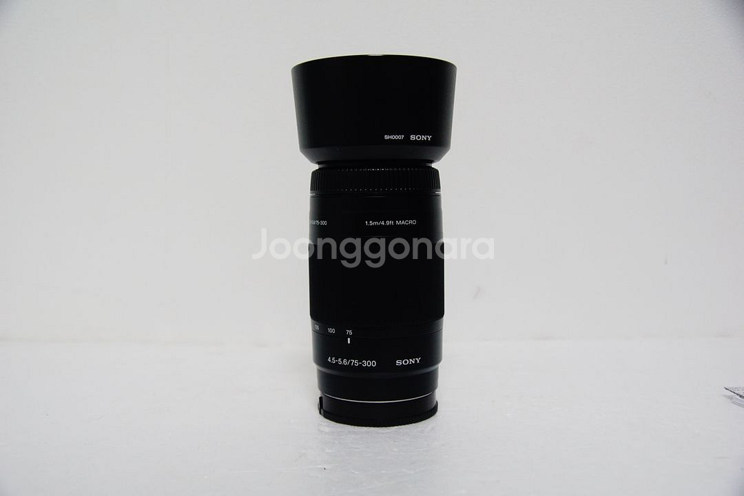 [소니] 망원렌즈 SAL 75-300mm 알파마운트렌즈--4