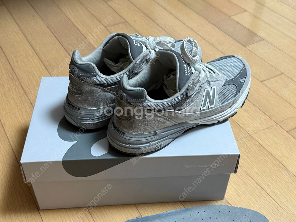 뉴발란스993 그레이 260 사이즈--1