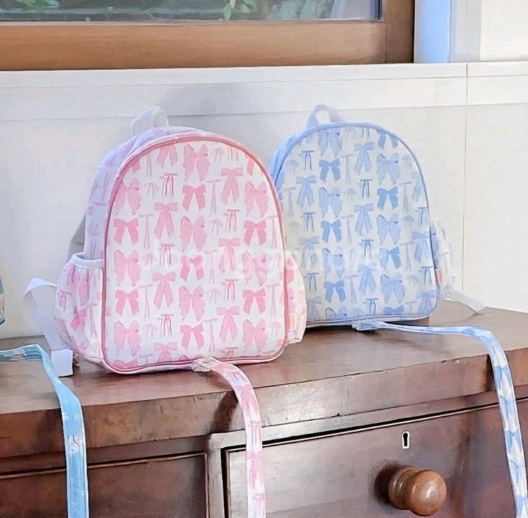프프 리본 블루 핑크 리틀백팩 삽니다!--0