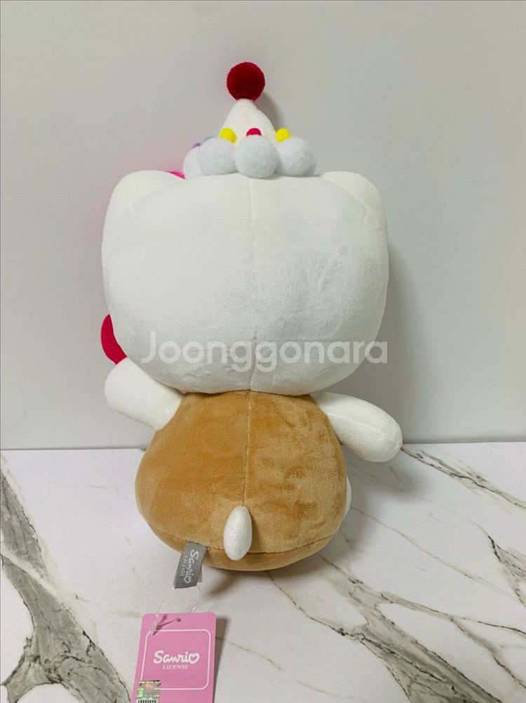 산리오 헬로키티 아이스크림 중형 인형 35cm 정품 새--1
