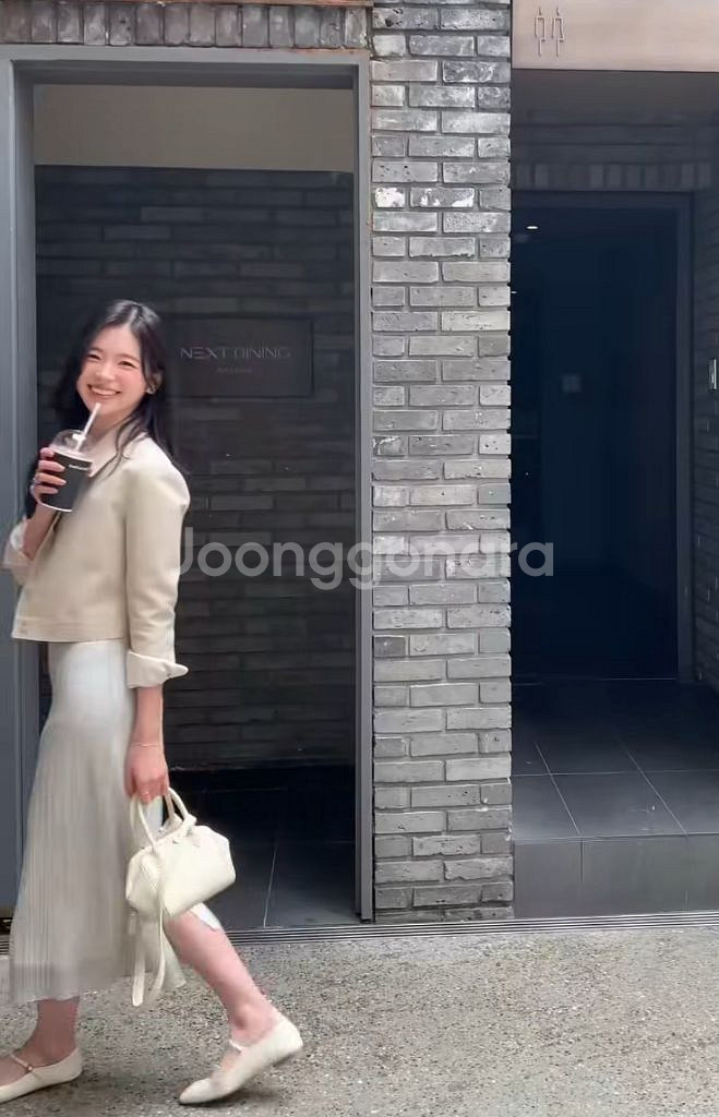 시에sie 클레르 레이어드 스커트 페일민트 s사이즈--2