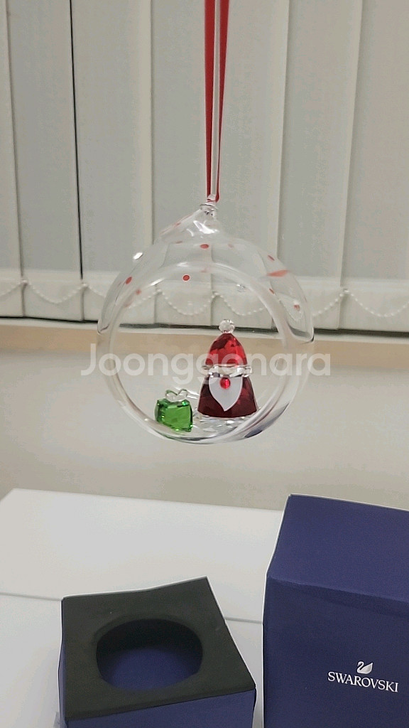 스와로브스키 크리스마스 장식품--1