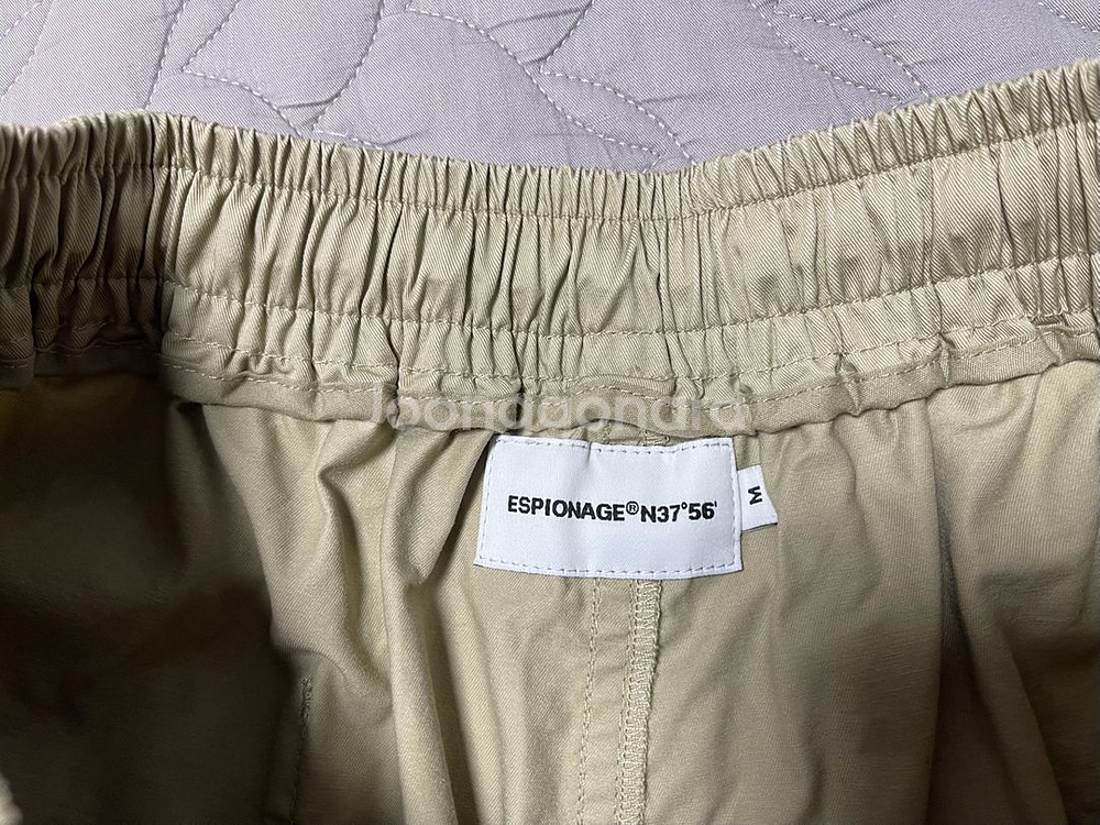 에스피오나지 Wide Officer Shorts,새상품--3