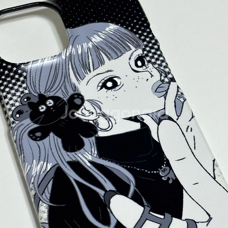고다신 Cats Girl 아이폰15 하드케이스--2