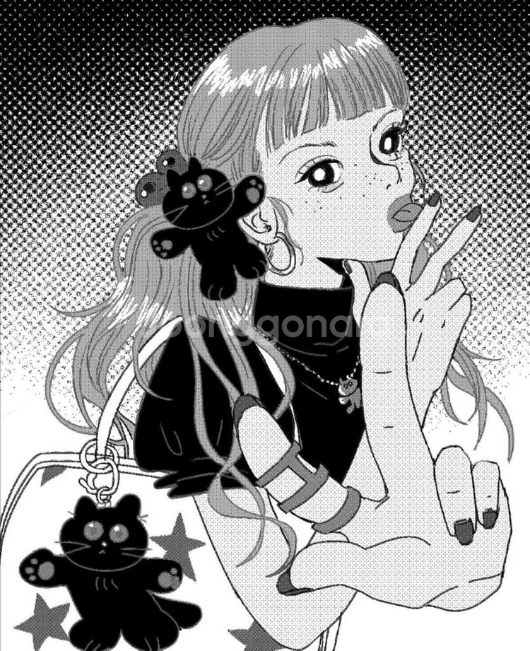 고다신 Cats Girl 아이폰15 하드케이스--5