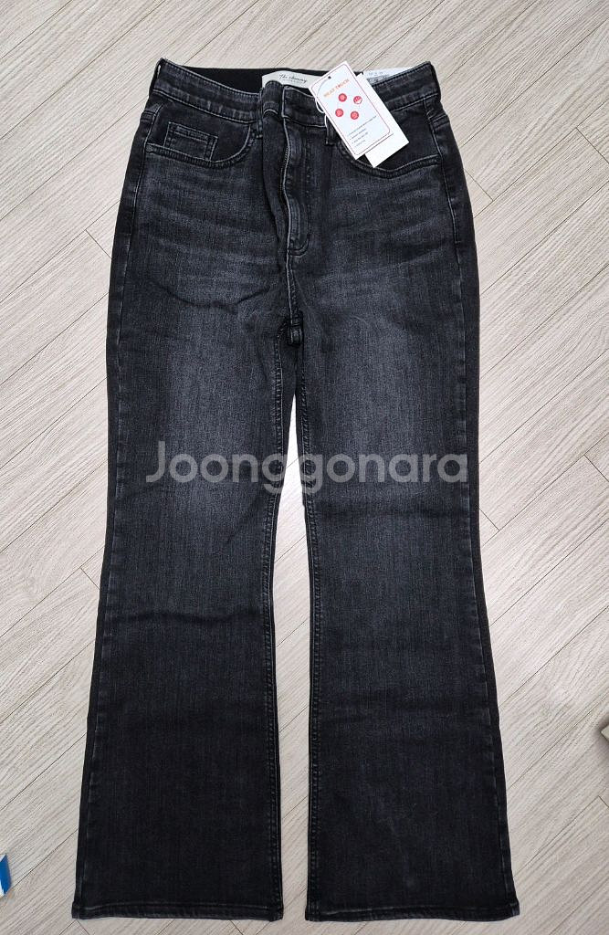 pvcs 부츠컷 기모데님팬츠 31(흑청)--0