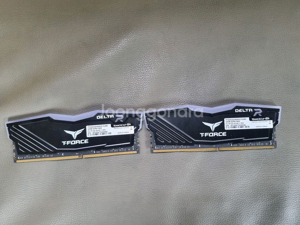 T-FORCE DDR4 3600 64G(32X2) 팜--1