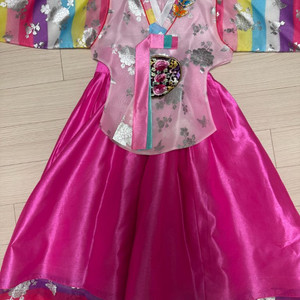 새상품급 여아한복 6호