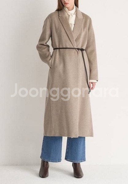 마인 핸드메이드코트 블랙--0