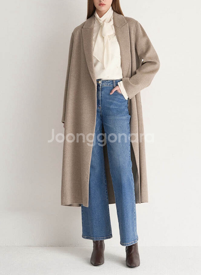 마인 핸드메이드코트 블랙--1