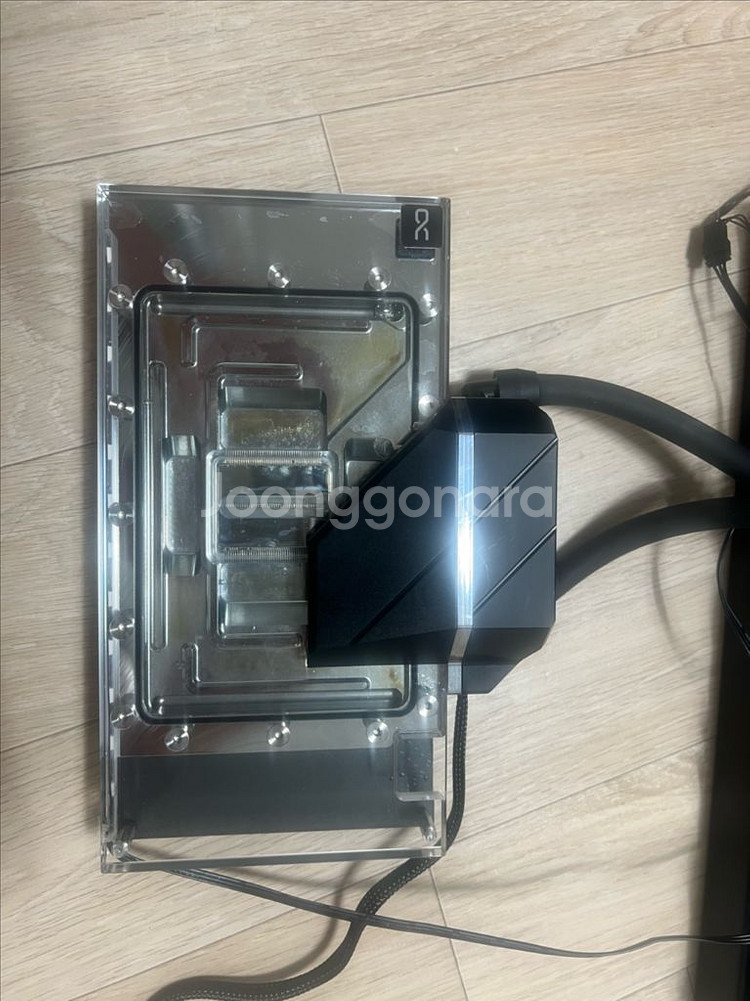 알파쿨 4090 일체형 수냉 gpu블럭 킷 팝니다--2