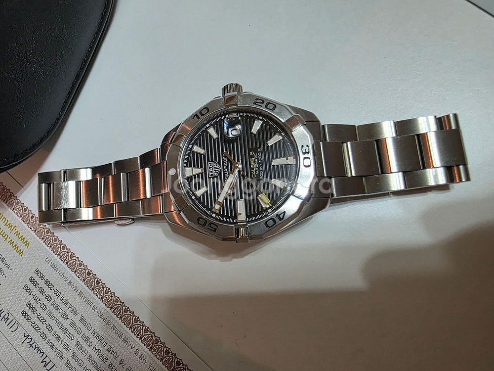 태그호이어 아쿠아레이서 41mm WBD2110-0(중고--3