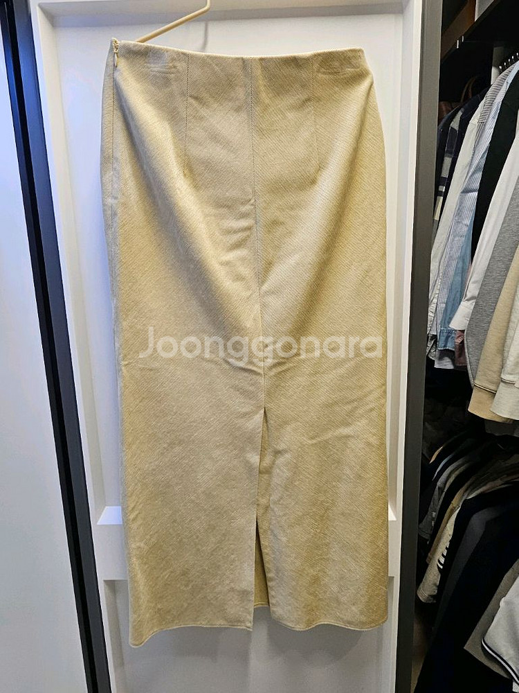 더캐시미어 코듀로이 스커트--2