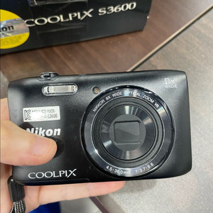 니콘 Coolpix S3600 블랙