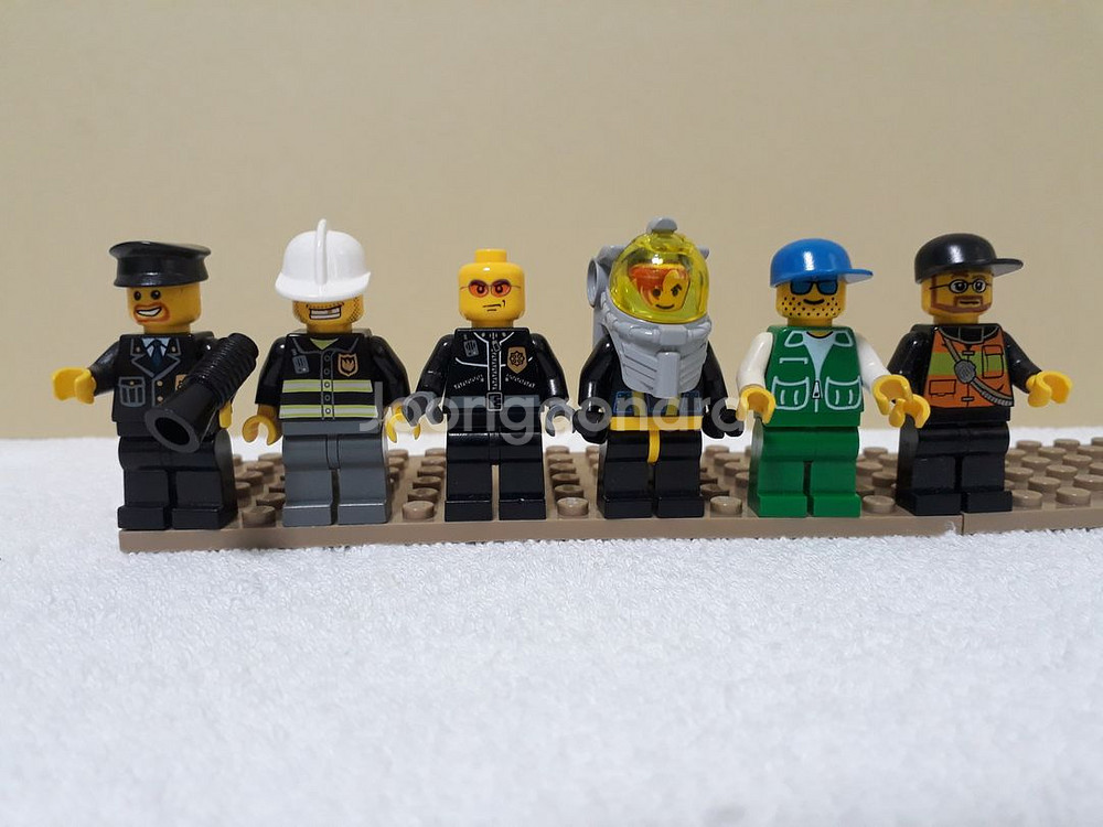 올드레고 피규어6개--0