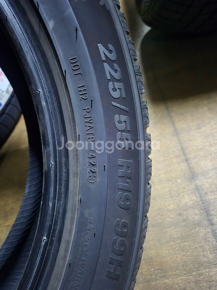 토요타 알파드 윈터타이어 팝니다--3