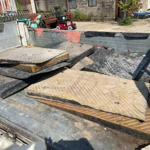 산업 발판 고무발판 주차장발판