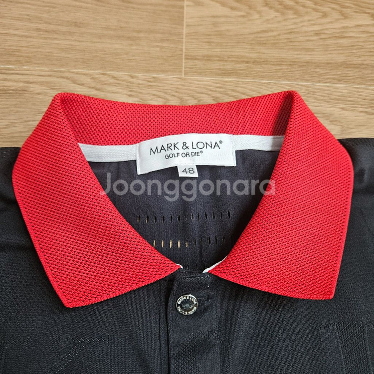 마크앤로나 / 골프 기능성 카라티셔츠--1