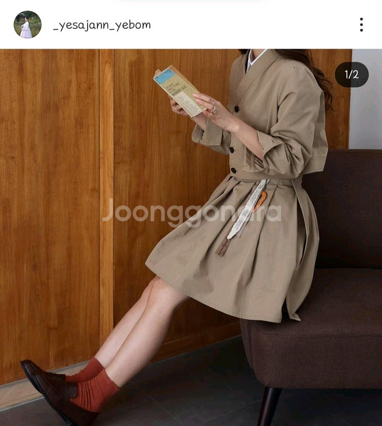 생활한복 예봄양품 올풀셋 여름과겨울사이 베이지--0