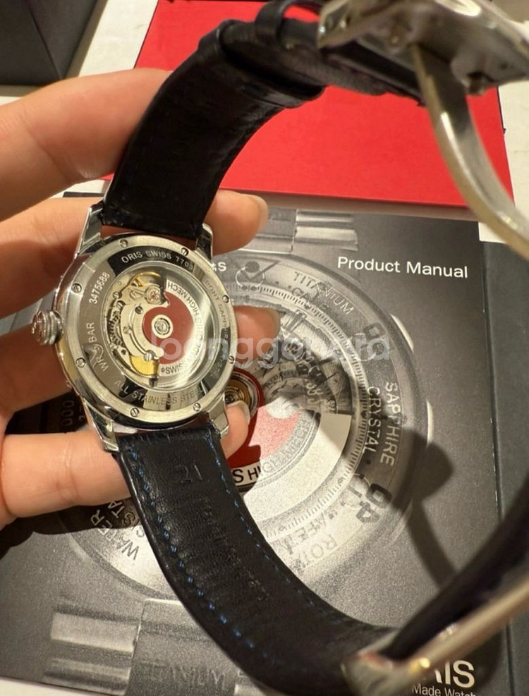 *마지막 가격 내림 - 오리스 아뜰리에 문페이즈 시계--4