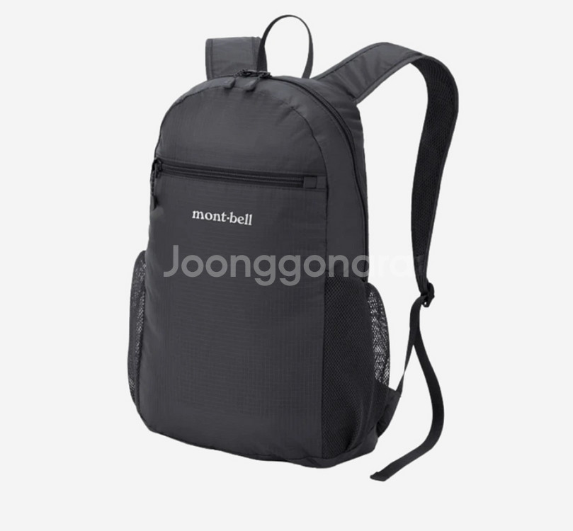 몽벨 포케터블 라이트팩 10 백팩 블랙--0