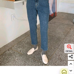 육육걸즈 일자핏 청바지 XL (여유로운스판일자데님P)