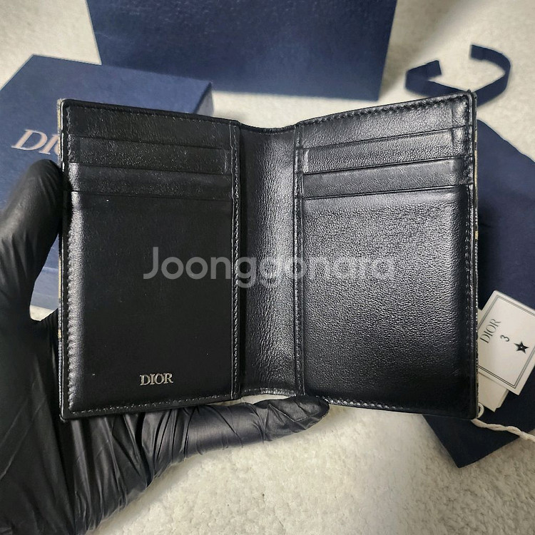 [정품/풀구성]디올 오블리크 오거나이저 카드지갑--3