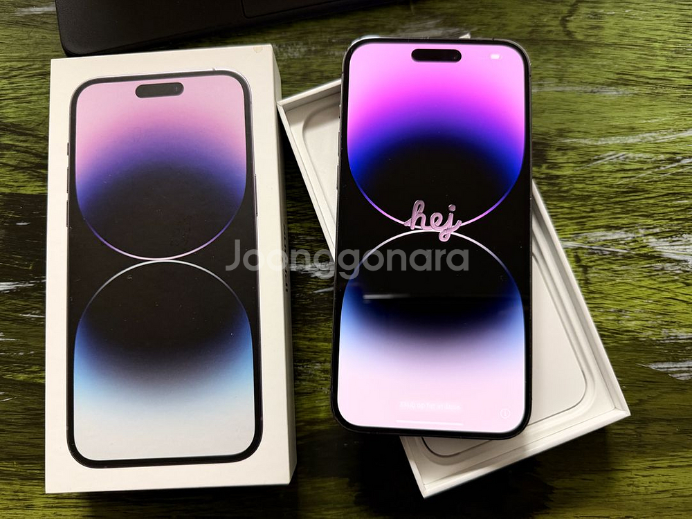 아이폰 14 프로맥스 128GB 딥퍼플--1