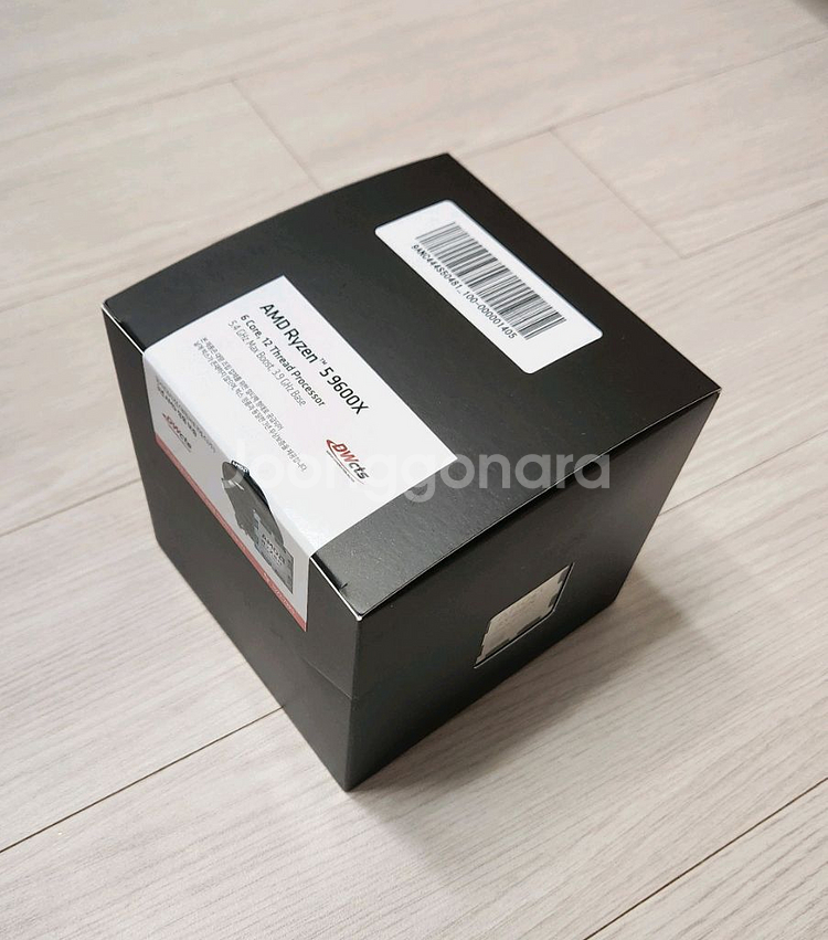 라이젠9600X 국내정품(미개봉)팝니다.--0