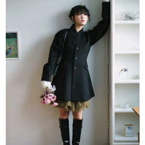 생활한복 한땀한땀 혜설 울저고리 코트+샤스커트