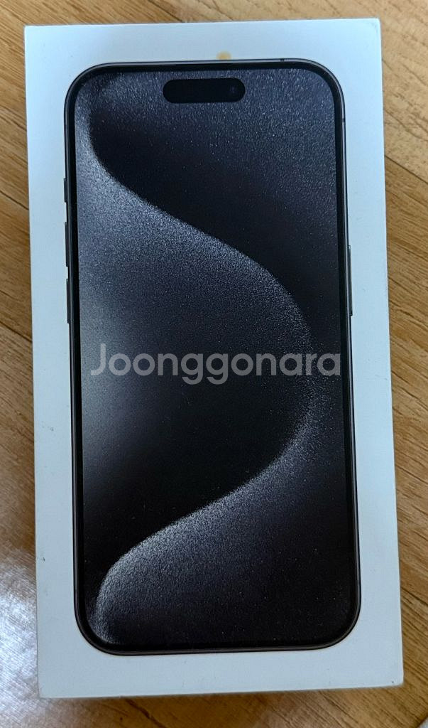 아이폰15프로 블랙티타늄 256g--6