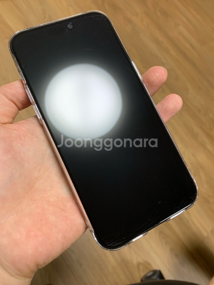 아이폰15프로맥스 256GB 자급제 블랙--4