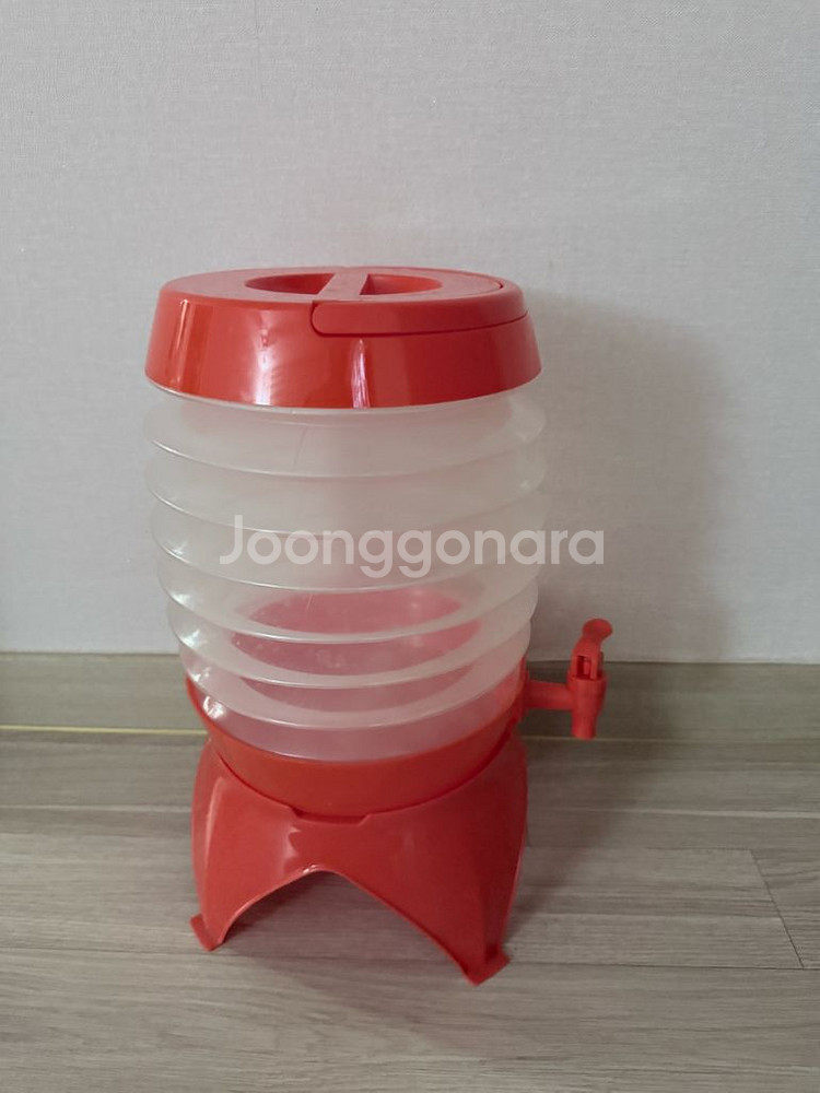 캠핑 자바라 물통--0