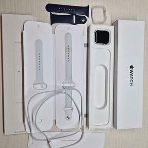 애플워치 SE 2 44mm GPS 실버