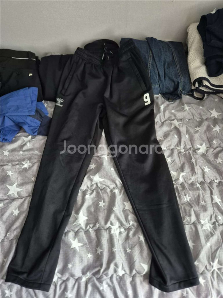험멜 트레이닝 바지 블랙 xl--0