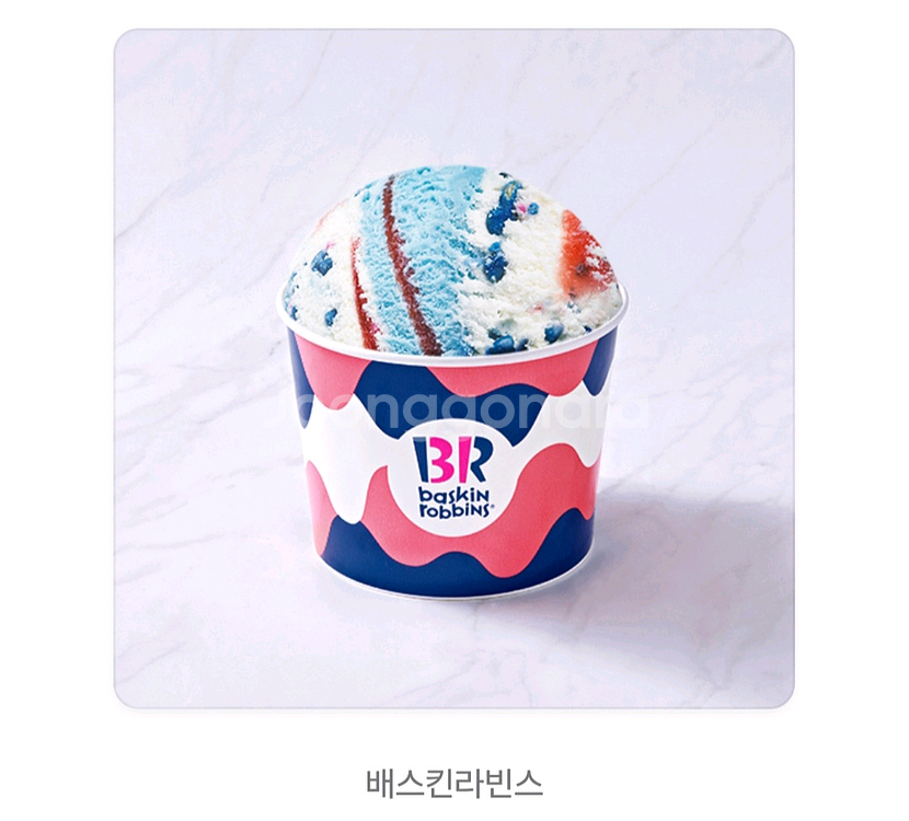 배스킨라빈스 파인트 베스킨라빈스 패밀리 배라 베라 쿼터--0