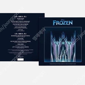 디즈니 조에트로프 겨울왕국 lp (미개봉/조에트로프반)