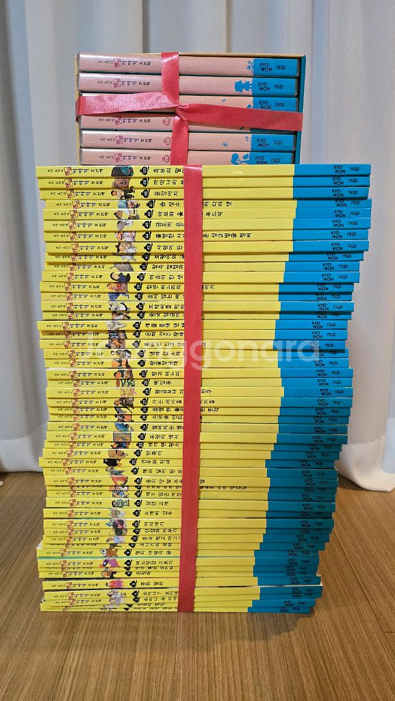 교원 호야,토야의 옛날 이야기 50권, CD 6장--0