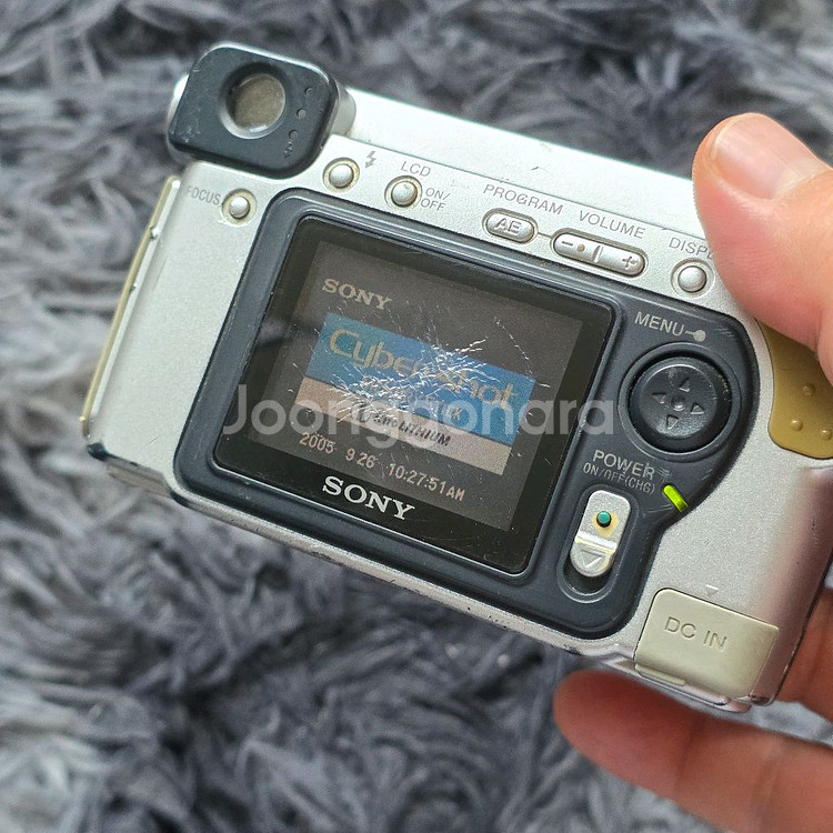 소니 디카 DSC-S70 본체+배터리--6