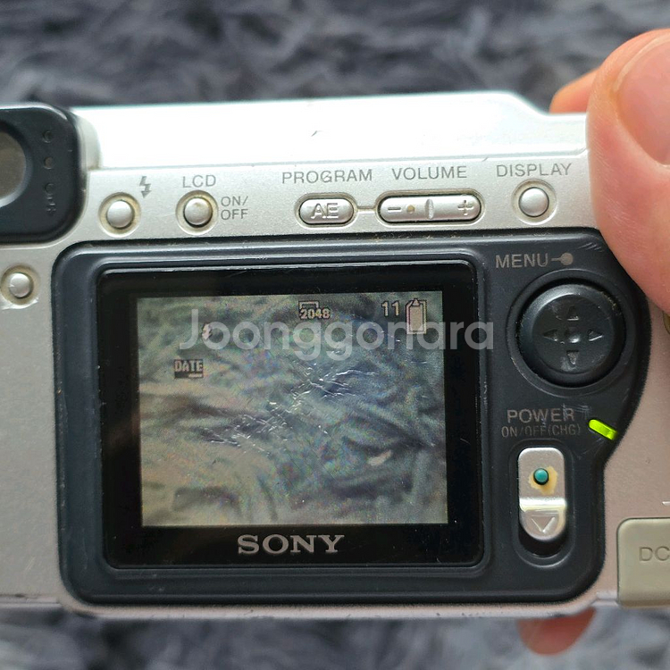 소니 디카 DSC-S70 본체+배터리--8