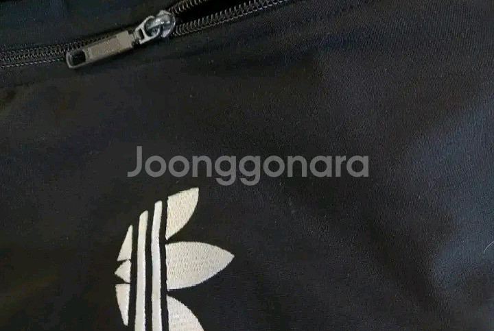 아디다스 블랙 검정 트랙탑 저지 져지집업 90/S--1