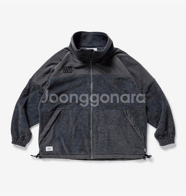 [XL] 더블탭스 포레스터 후리스 그레이 19AW--0