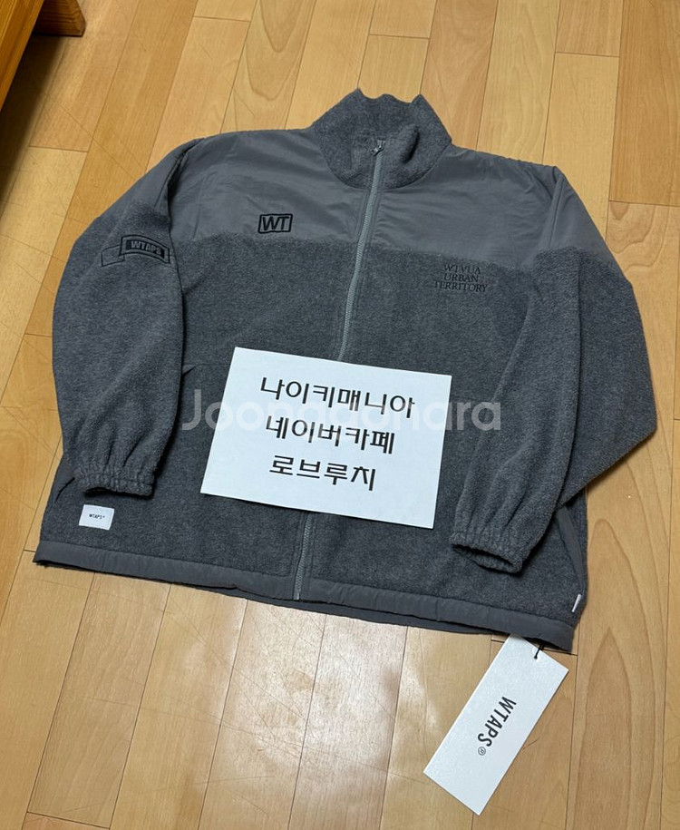 [XL] 더블탭스 포레스터 후리스 그레이 19AW--2