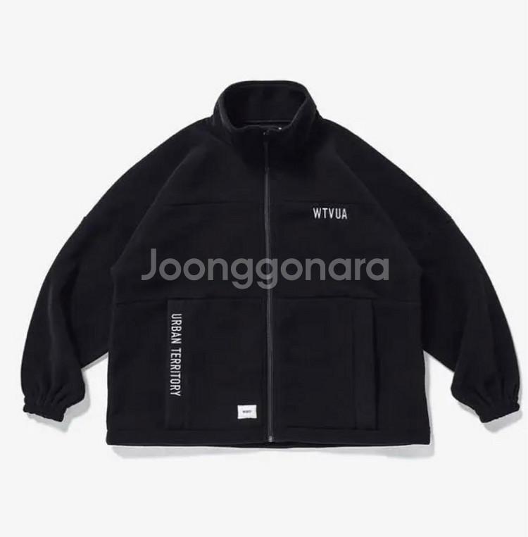 [XL] 더블탭스 포레스터 후리스 블랙 20AW--0