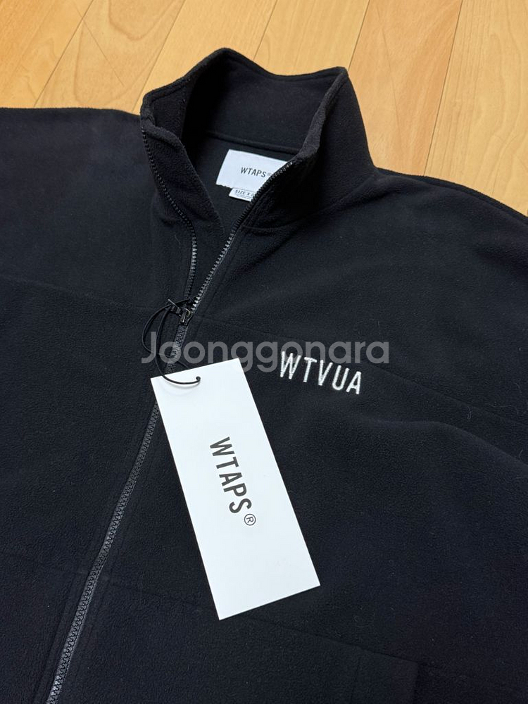 [XL] 더블탭스 포레스터 후리스 블랙 20AW--1