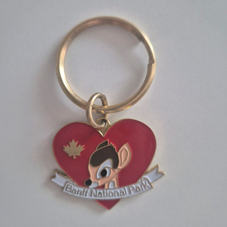 캐나다에서 사온 밴프 국립공원 밤비 키링--2