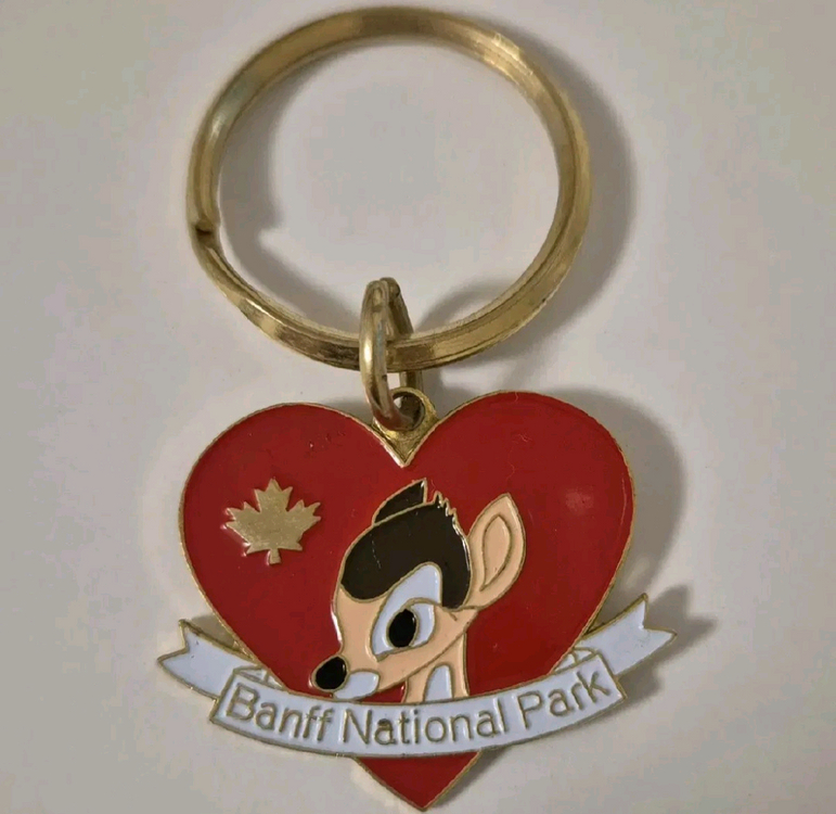 캐나다에서 사온 밴프 국립공원 밤비 키링--8