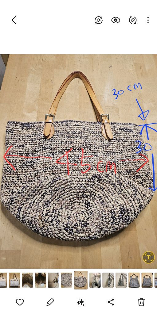 뜨개한 가방(숄더백)--3